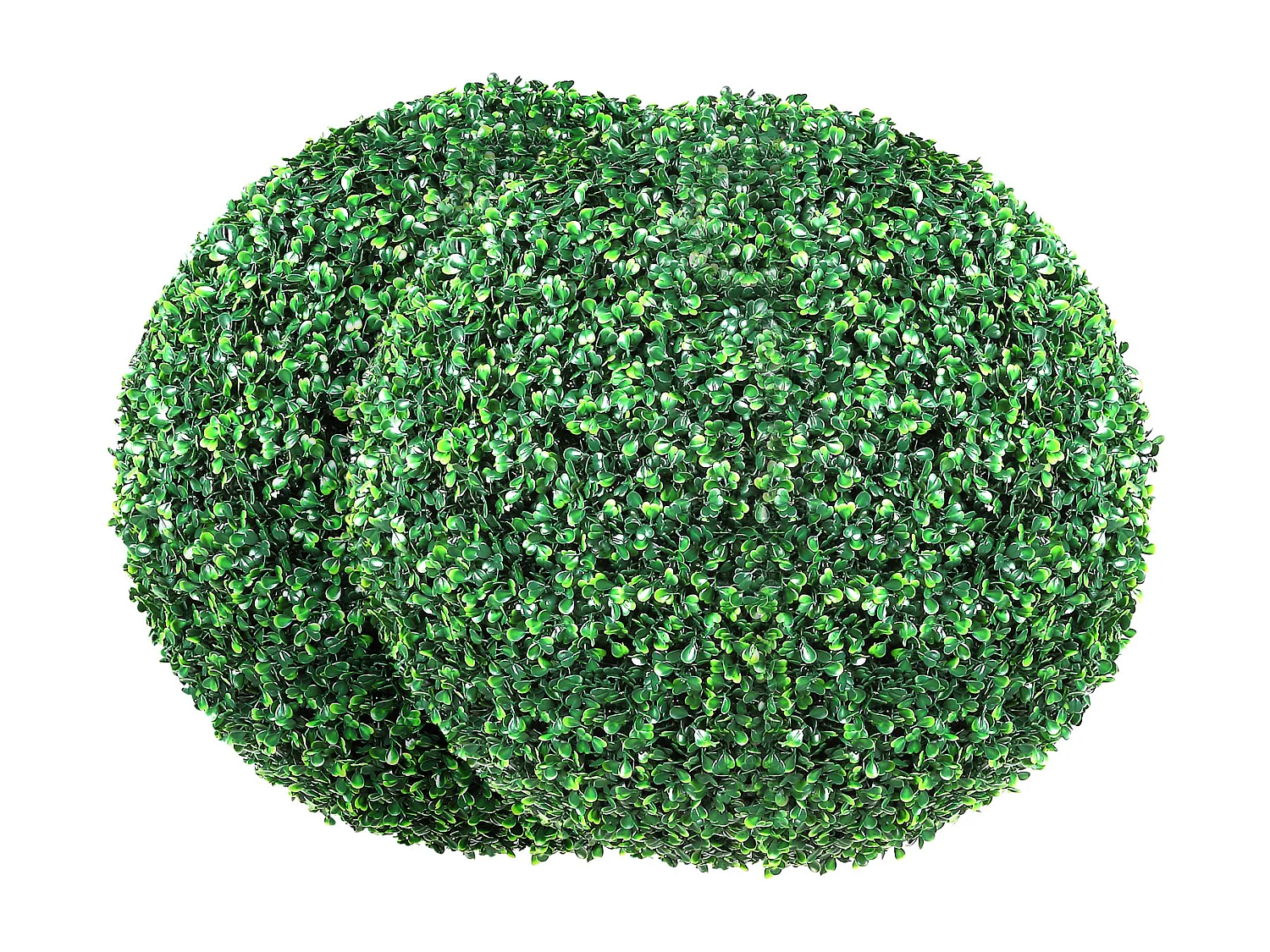 Arbre Artificiel SucceBuy Boule de Verdure Artificielle Topiaire de 20 Po, Fausses Plantes pour Décoration Intérieure/Extérieure