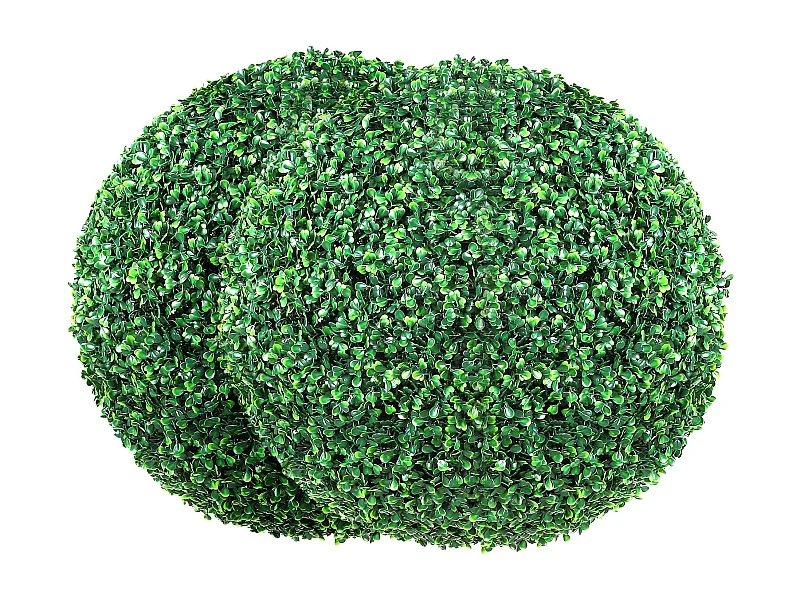 Kunstboom SucceBuy 20" Kunstmatige Topiary Groene Bal, Kunstplanten voor Binnen- en Buitendecoratie