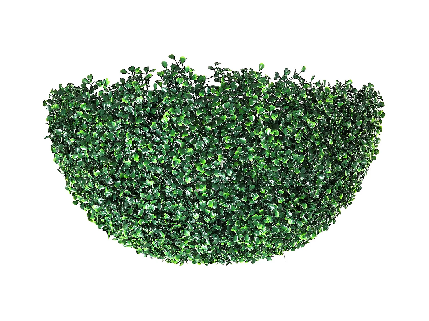 Arbre Artificiel SucceBuy Boule Topiaire Artificielle de 16 Po, Fausses Plantes Vertes pour Décoration Extérieure/Intérieure