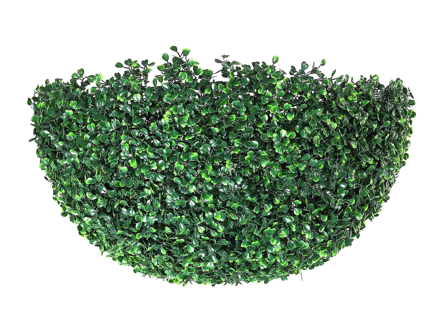 Arbre Artificiel SucceBuy Boule Topiaire Artificielle de 16 Po, Fausses Plantes Vertes pour Décoration Extérieure/Intérieure