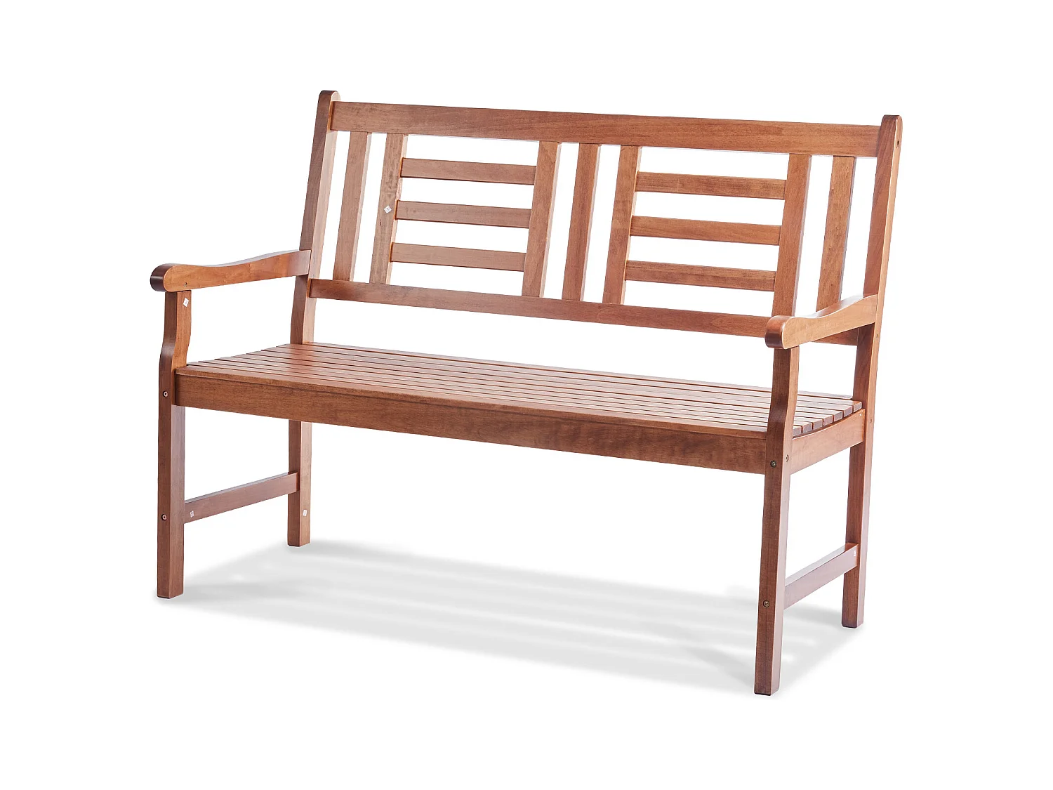 122 cm Houten Tuinbank SucceBuy, 700 lbs, Terraszitplaats Voor Tuin en Veranda