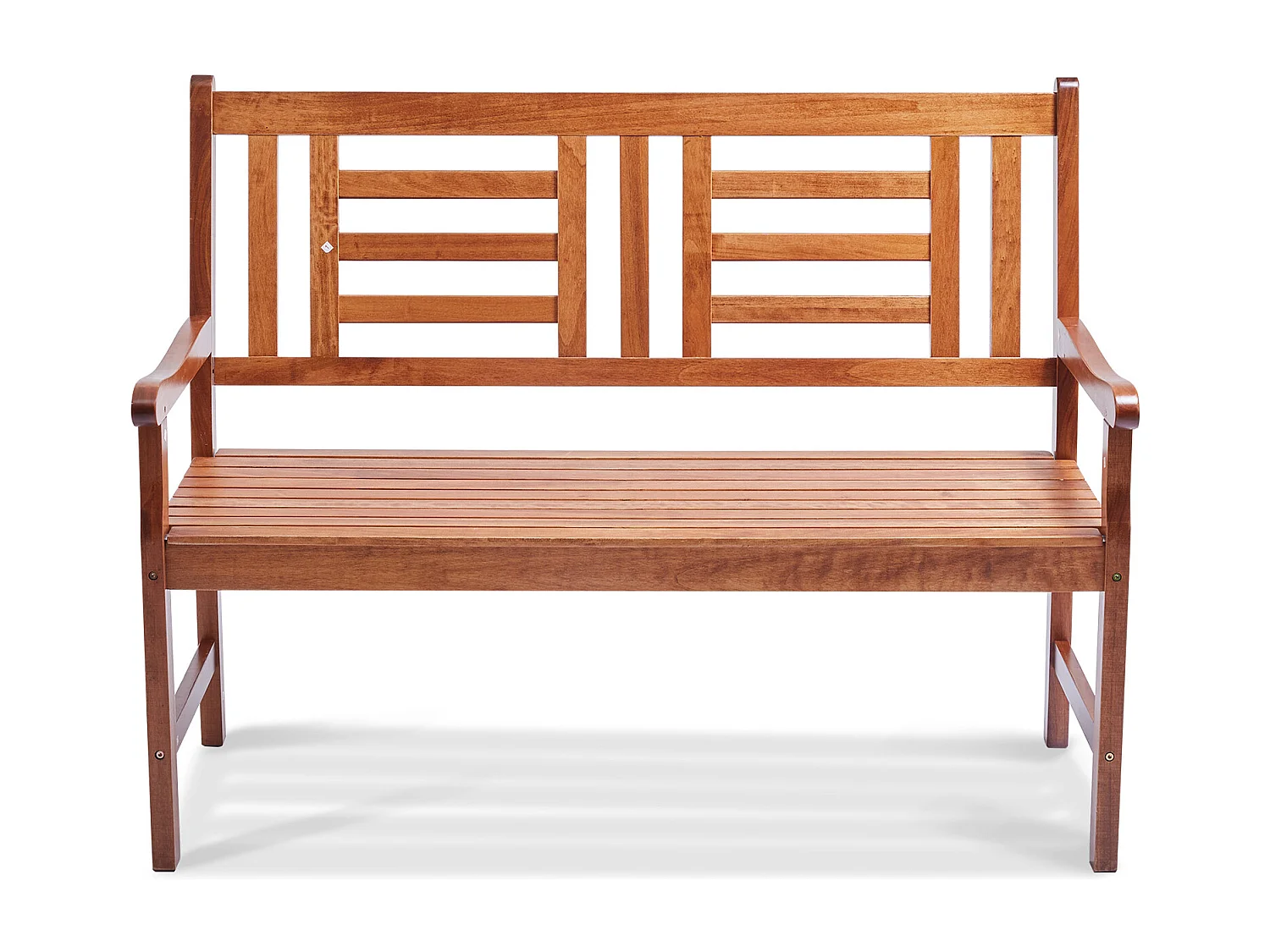 122 cm Wooden Garden Bench SucceBuy, 700 lbs, Outdoor Patio Seating for Yard & Porch