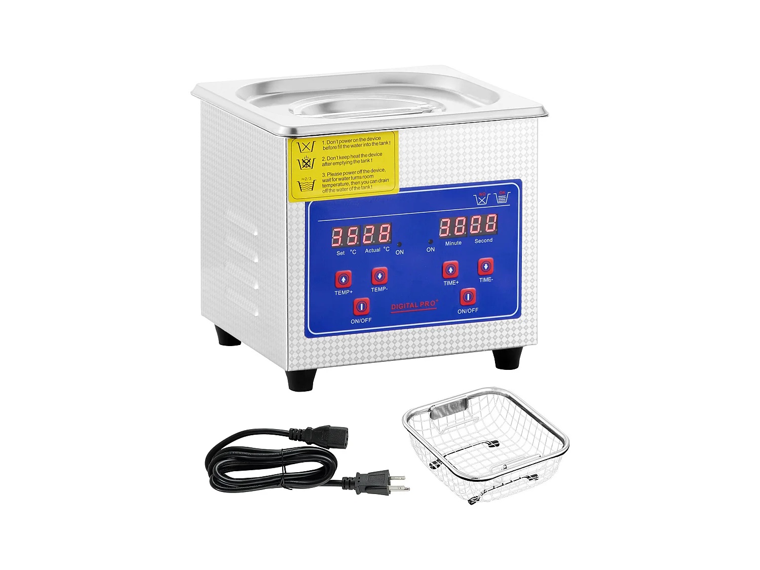 Ultrasoonreiniger SucceBuy 0,3L Professionele Ultrasoon Reiniger Digitale Timer en Verwarming