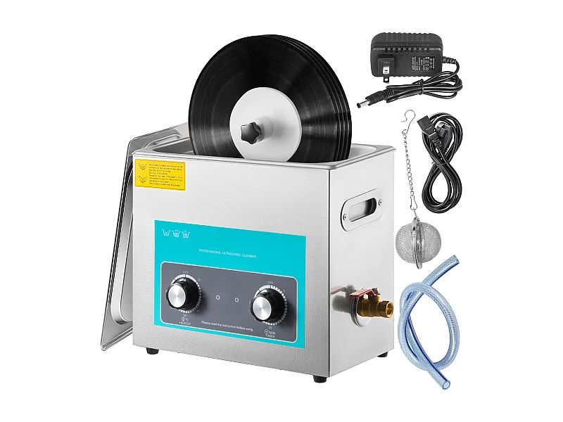 Nettoyeur à Ultrasons SucceBuy Nettoyeur à Ultrasons Numérique 6L Bouton de Commande