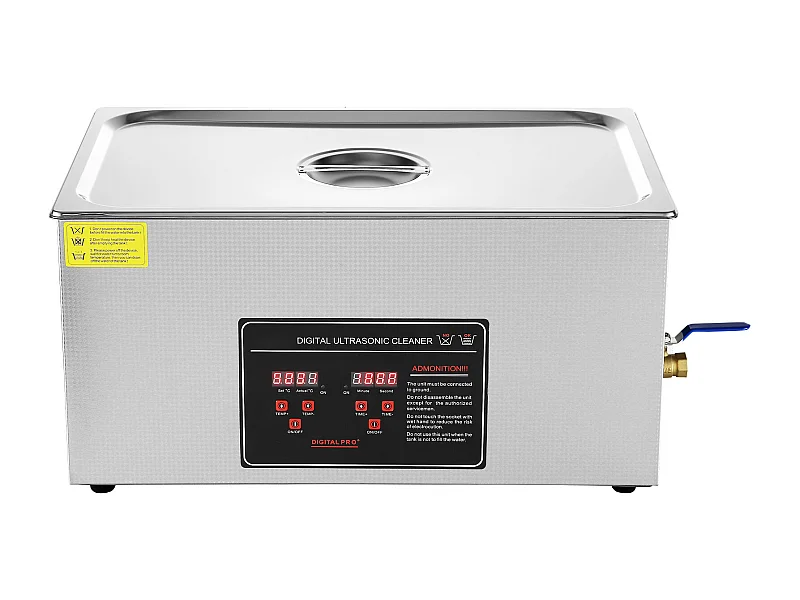 Nettoyeur à Ultrasons SucceBuy Nettoyeur à Ultrasons Numérique, Machine Sonique Numérique avec Minuterie et Chauffage