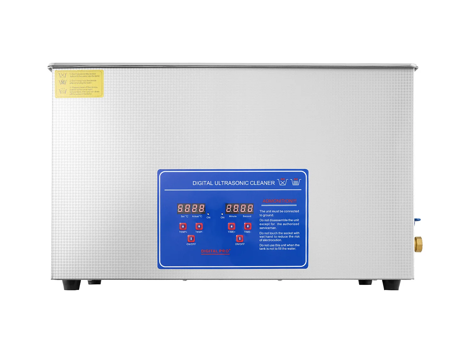 Ultraschallreiniger SucceBuy Ultraschallreiniger, 27,2 l, Professioneller Schallreinige, Digitaler Timer und Heizung