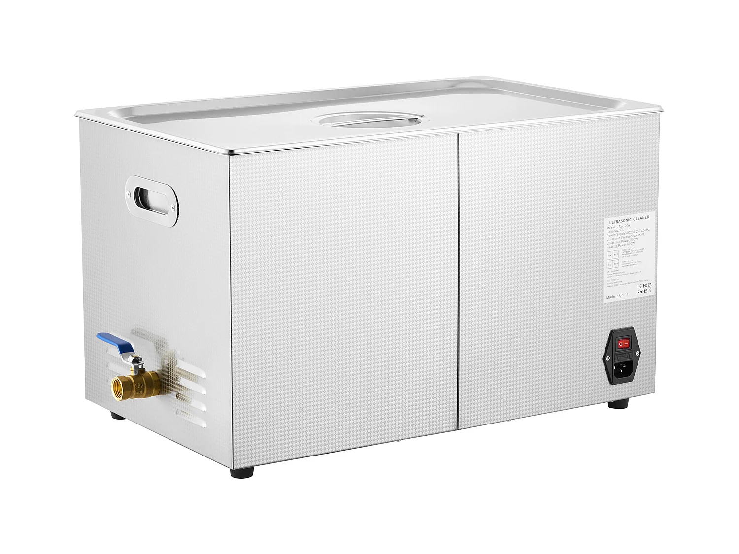 Ultraschallreiniger SucceBuy Ultraschallreiniger, 27,2 l, Professioneller Schallreinige, Digitaler Timer und Heizung