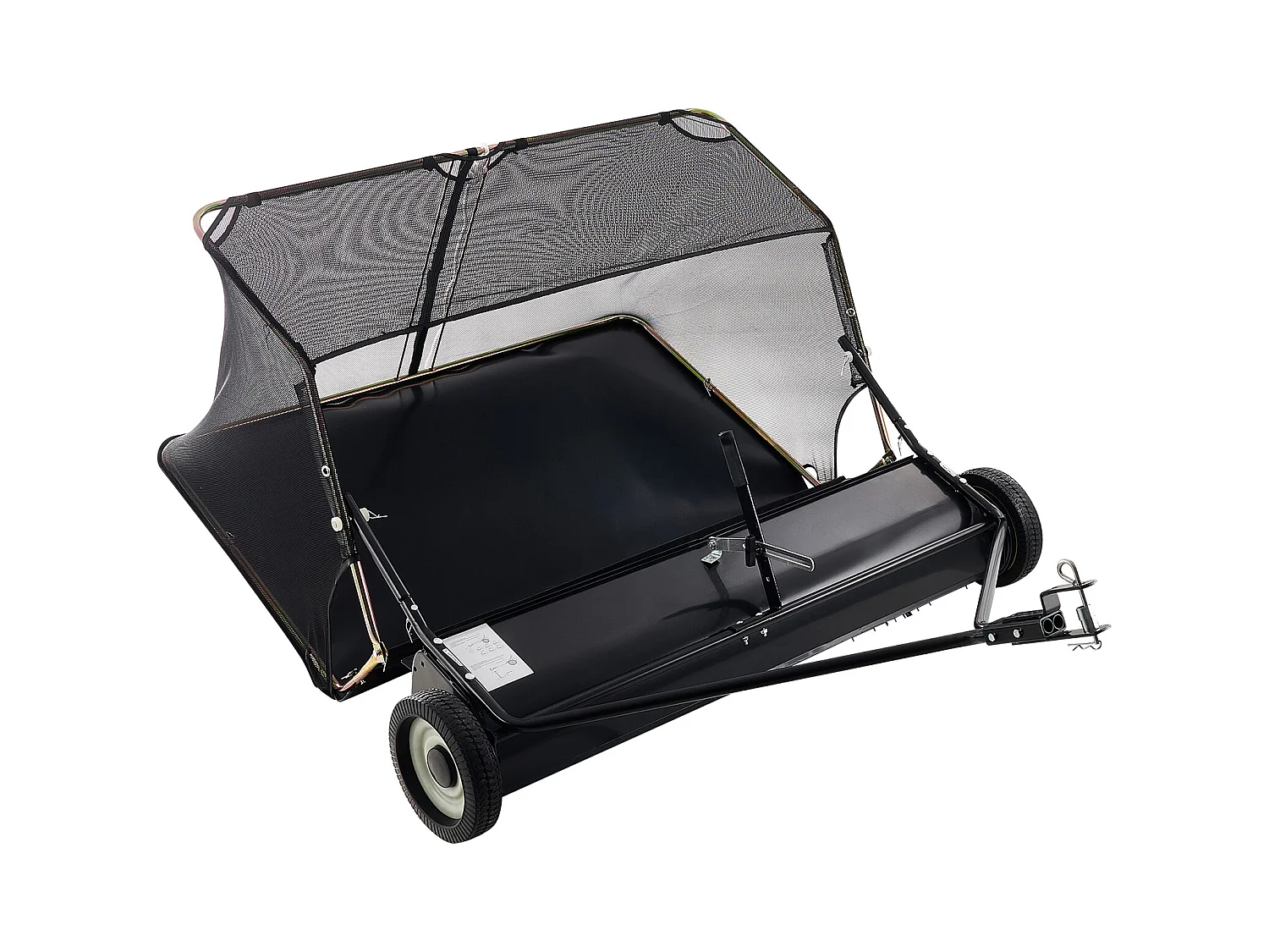 52-Inch, 26 Cu. ft. Achtersleepbare Gazonveger SucceBuy, Bladverzamelaar