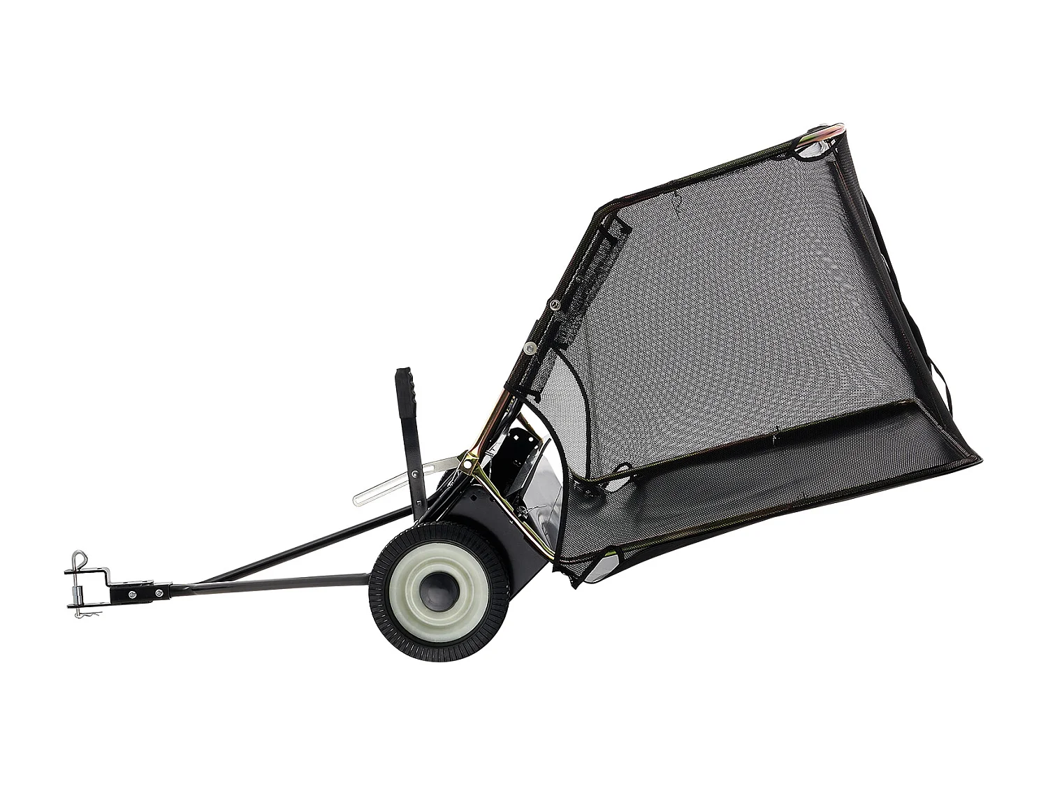 52 Zoll, 26 Kubikzoll. ft. Anhänge-Rasenkehrmaschine SucceBuy, Laubsammler