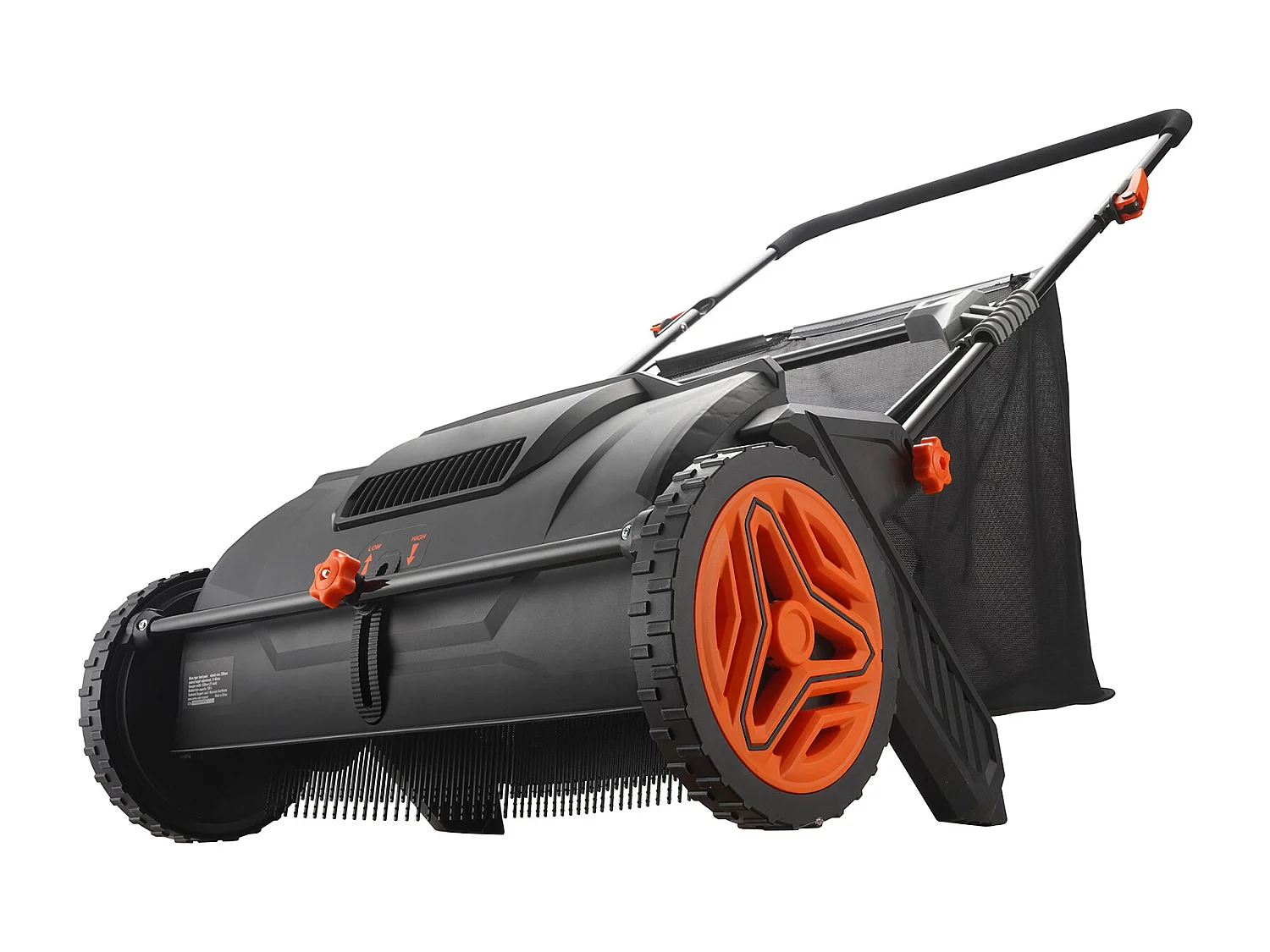 Barredora de Césped Manual SucceBuy de 21 Pulgadas con Recolector de Hojas y Césped de 3.5 Pies Cúbicos