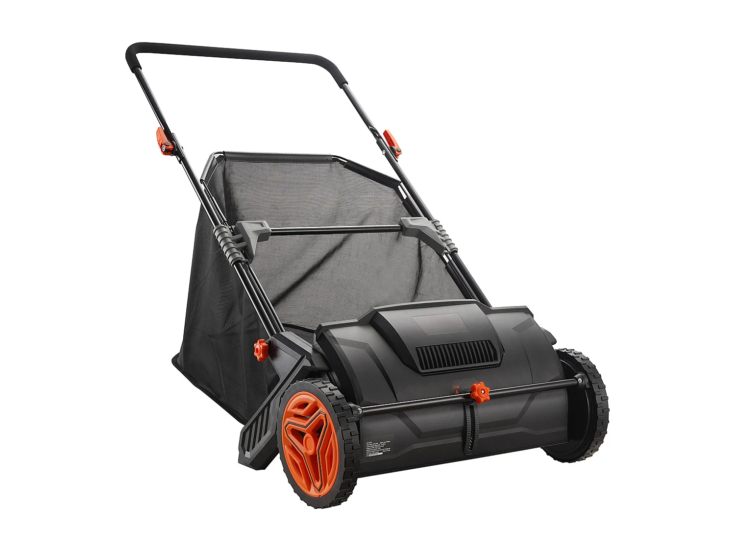 Barredora de Césped Manual SucceBuy de 21 Pulgadas con Recolector de Hojas y Césped de 3.5 Pies Cúbicos