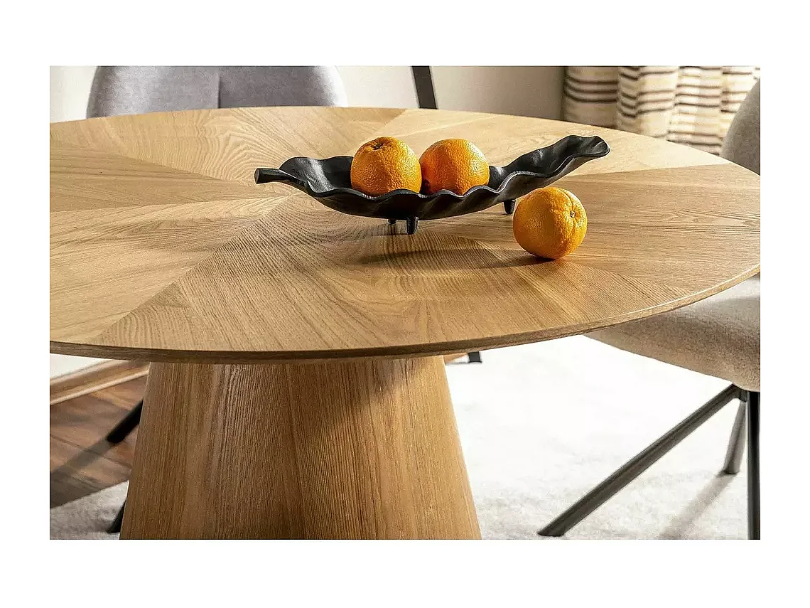 Tavolo da pranzo Angel/materiale di legno/rotondo/Sonoma