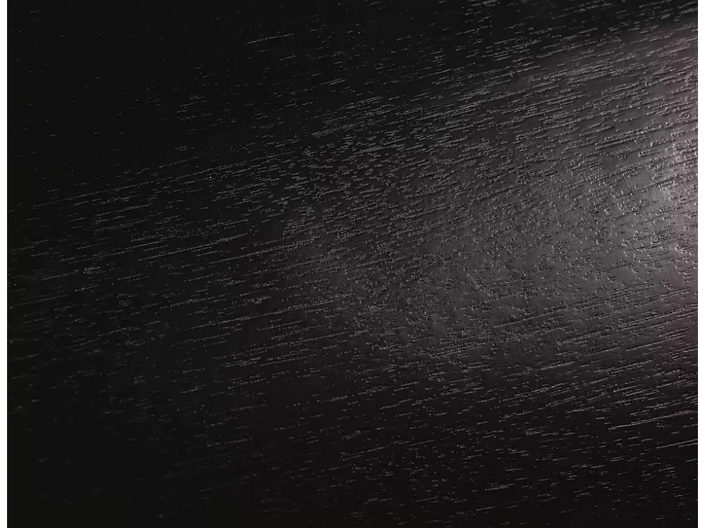 Esstisch Angel/Holzwerkstoff/Rund/Schwarz