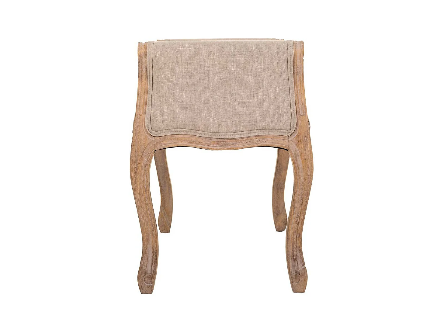 Banco de madera beige  71x 48x45/60 cm