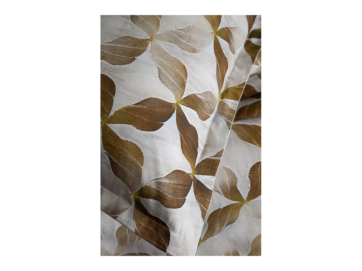 Parure de lit  2 personnes  240x220 cm satin de coton imprimé