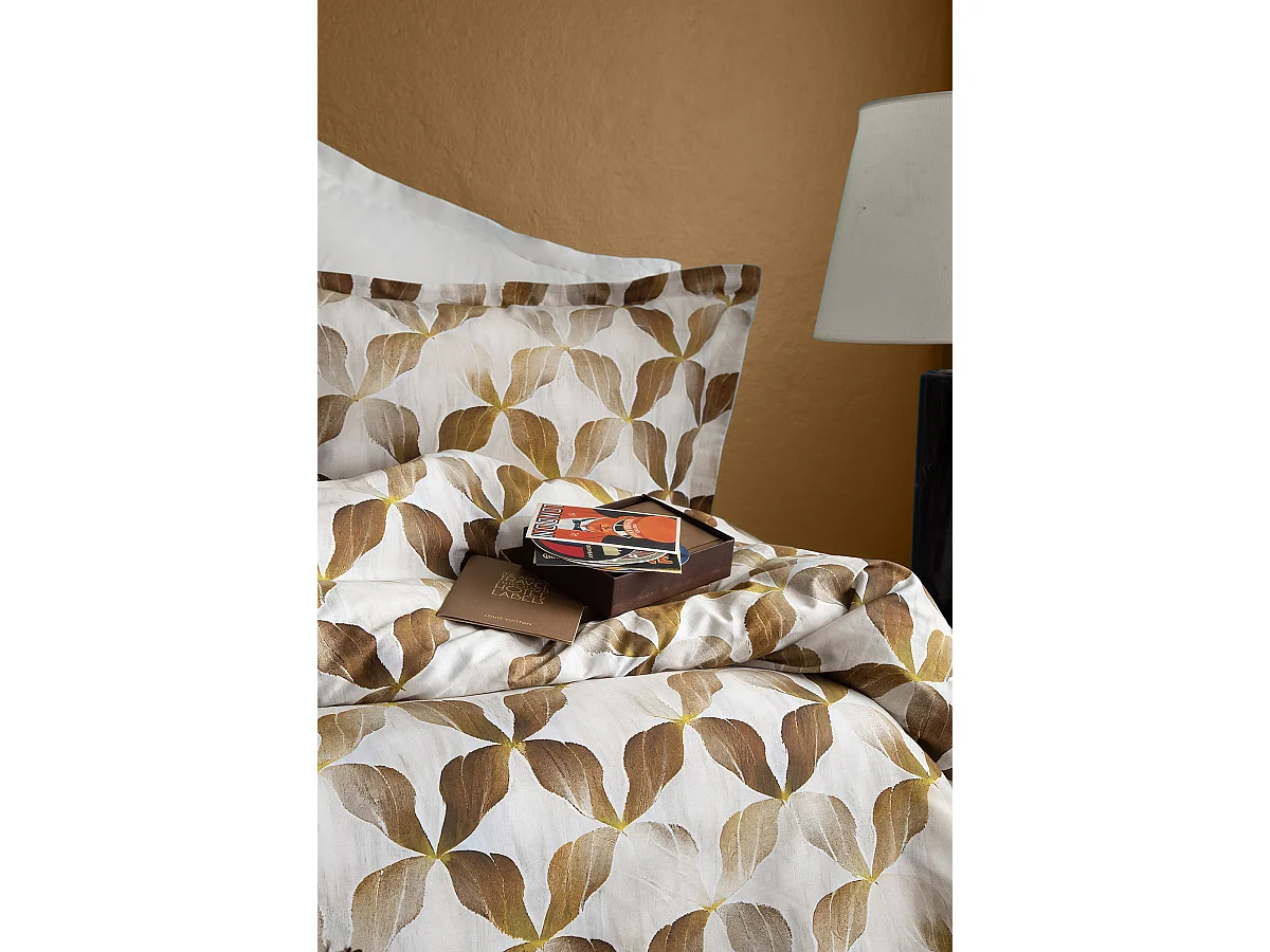 Parure de lit  2 personnes  240x220 cm satin de coton imprimé