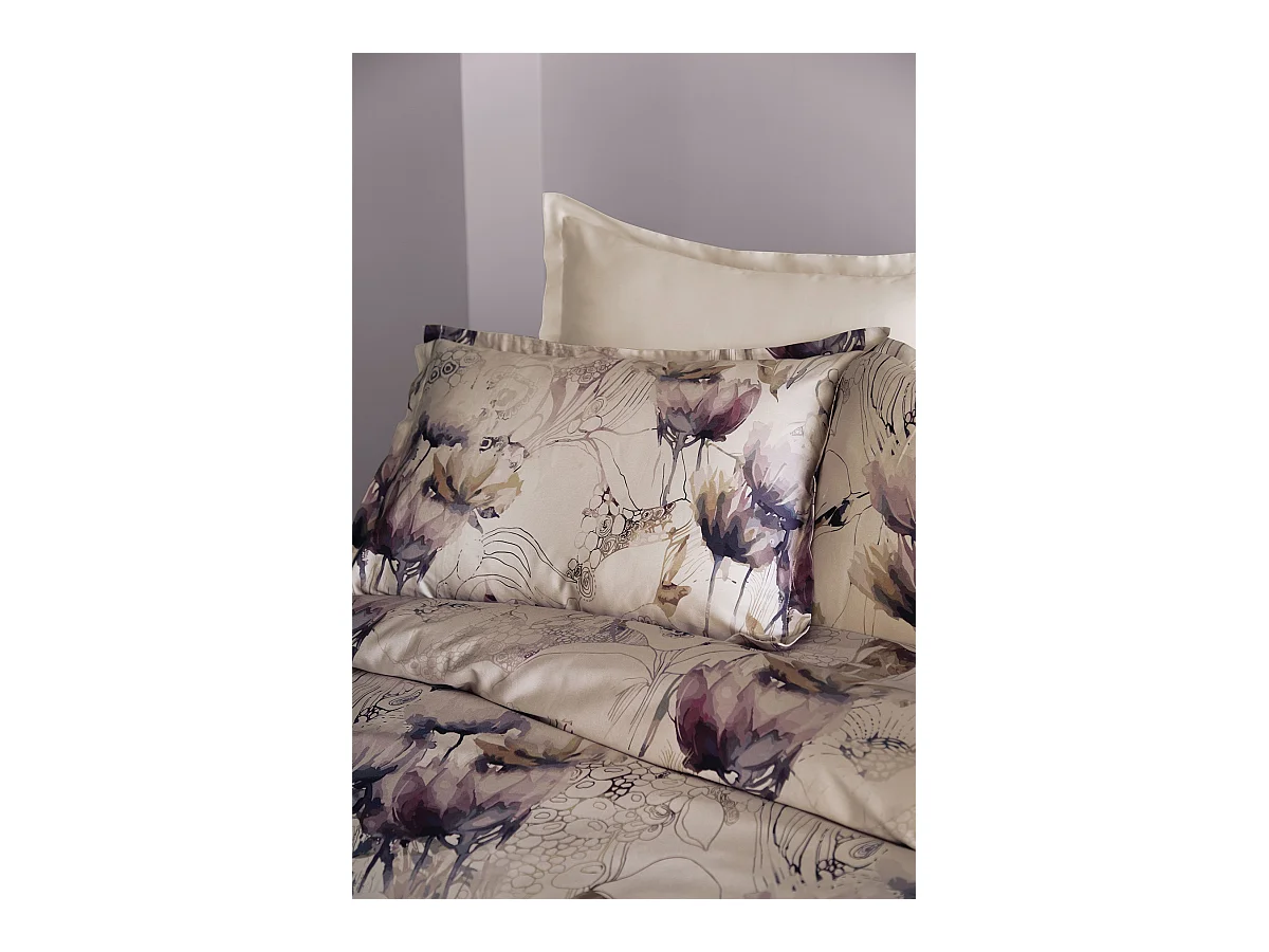 Juego de funda de edredón 240x220cm+2FA  63x63cm satén de algodón