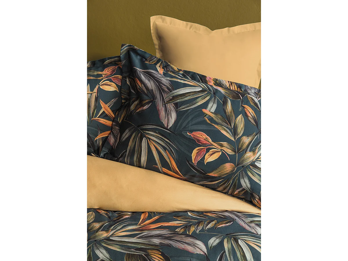 Parure de lit  2 personnes  240x220 cm satin de coton imprimé