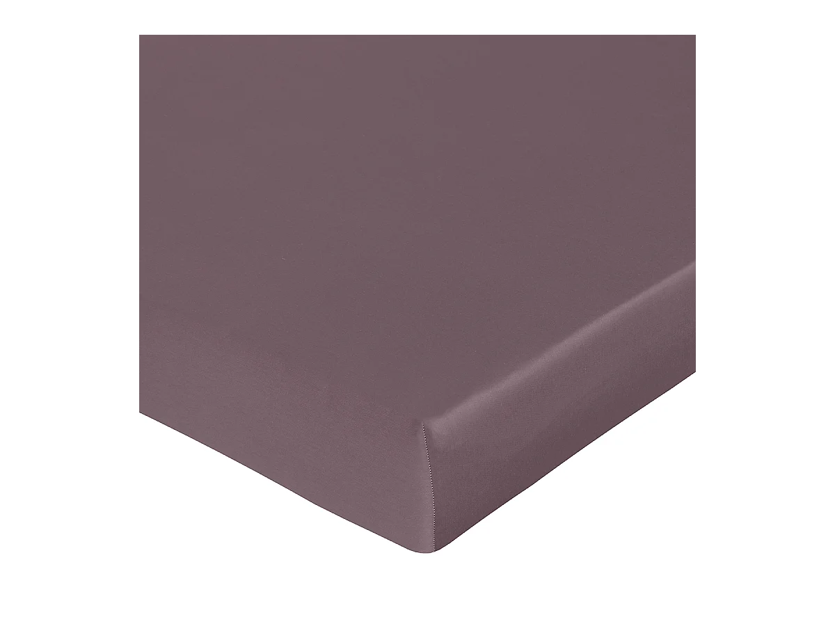 Drap housse 90x190 cm satin de coton sureau