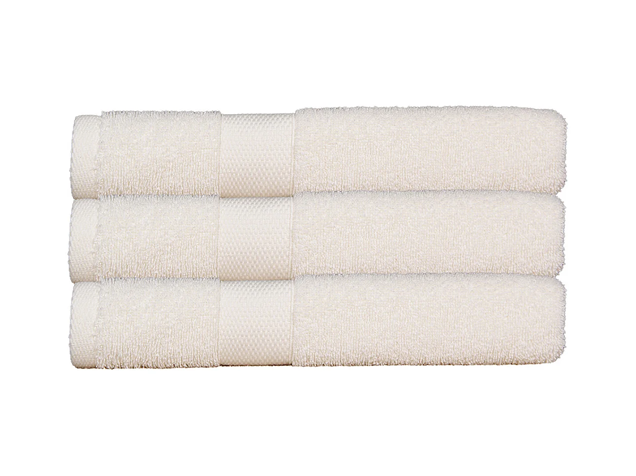 Set di 3 asciugamani in spugna 50x90 cm 500 g/m² 100% cotone