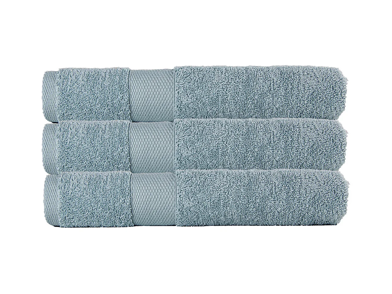 Lot de 3 serviettes éponge 50x90 cm 500 gr/m2 100% coton