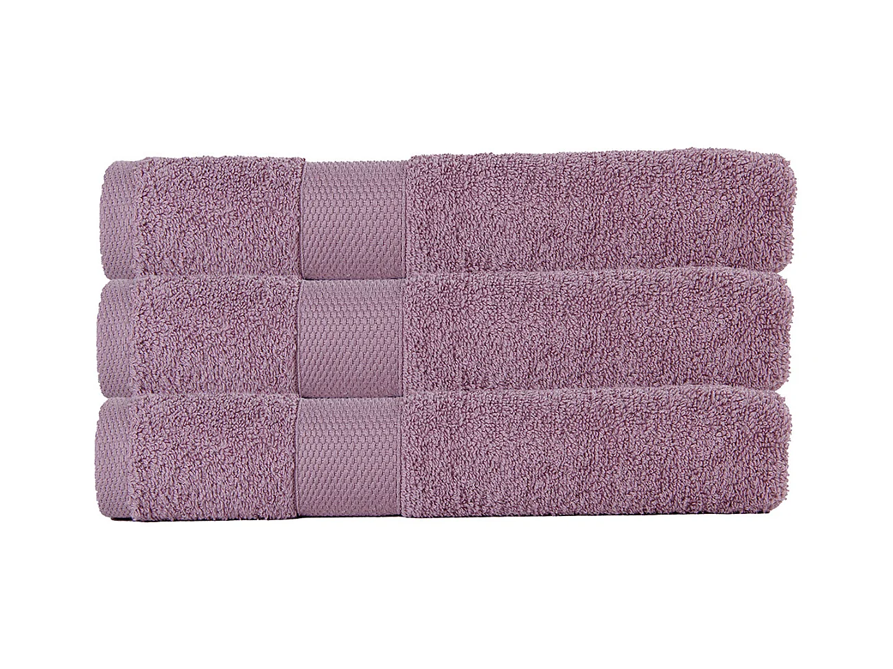 Juego de 3 toallas de baño 70x130 cm 500gr/m² 100% algodón