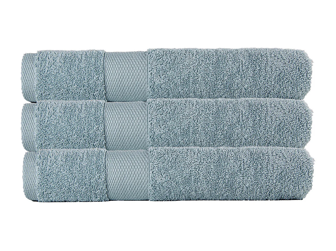 Lot de 3 draps de bain 70x130 cm 500 gr/m2 100% coton