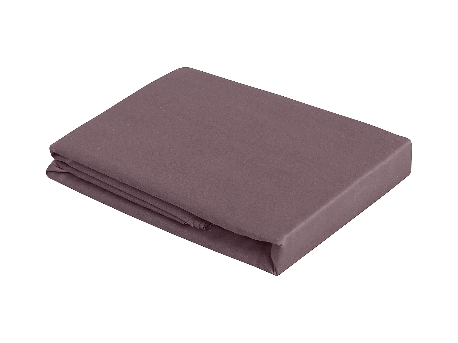 Drap plat 2 personnes  270x300 cm satin de coton sureau