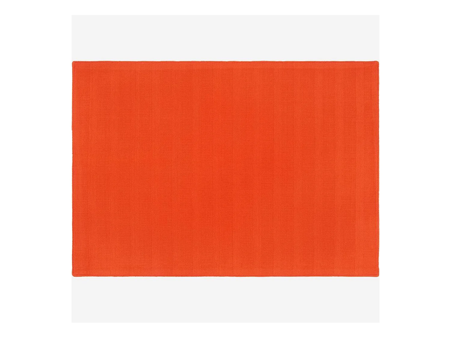 Habitat - Set de table 50x35cm en coton rouge (Lot de 6) - Avignon