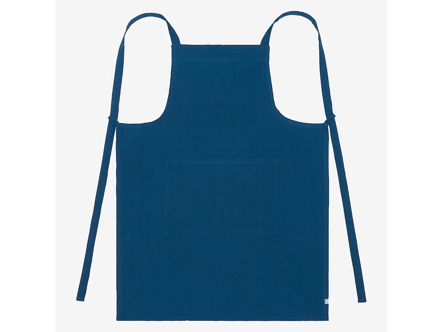 Habitat - Tablier de cuisine en coton - Bleu cobalt - Avignon