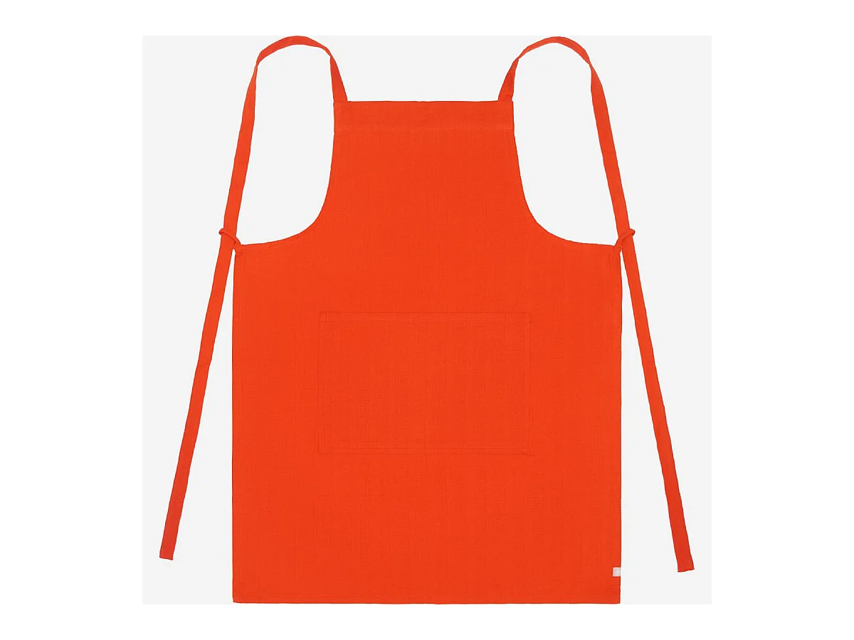 Habitat - Tablier de cuisine en coton - Rouge - Avignon