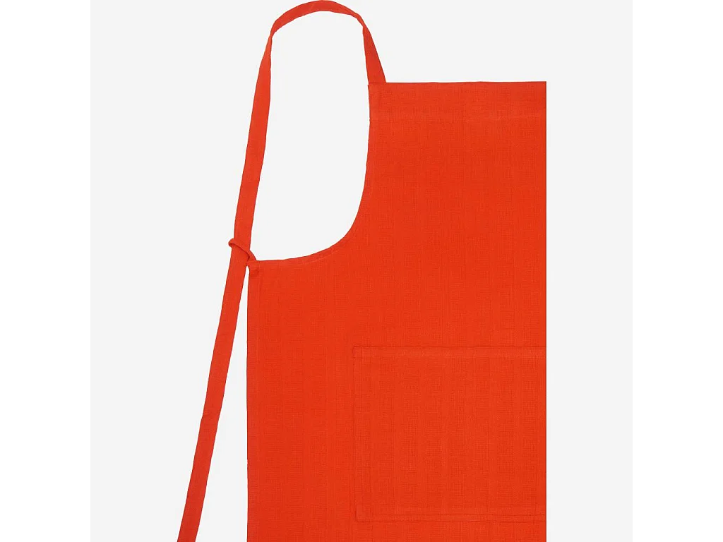 Habitat - Tablier de cuisine en coton - Rouge - Avignon