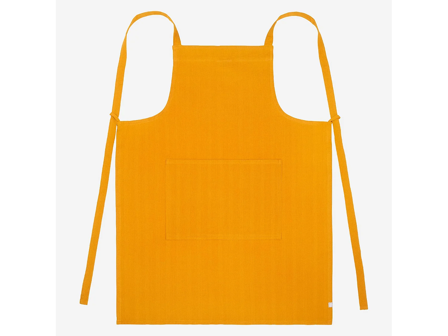 Habitat - Tablier de cuisine en coton - Jaune moutarde - Avignon