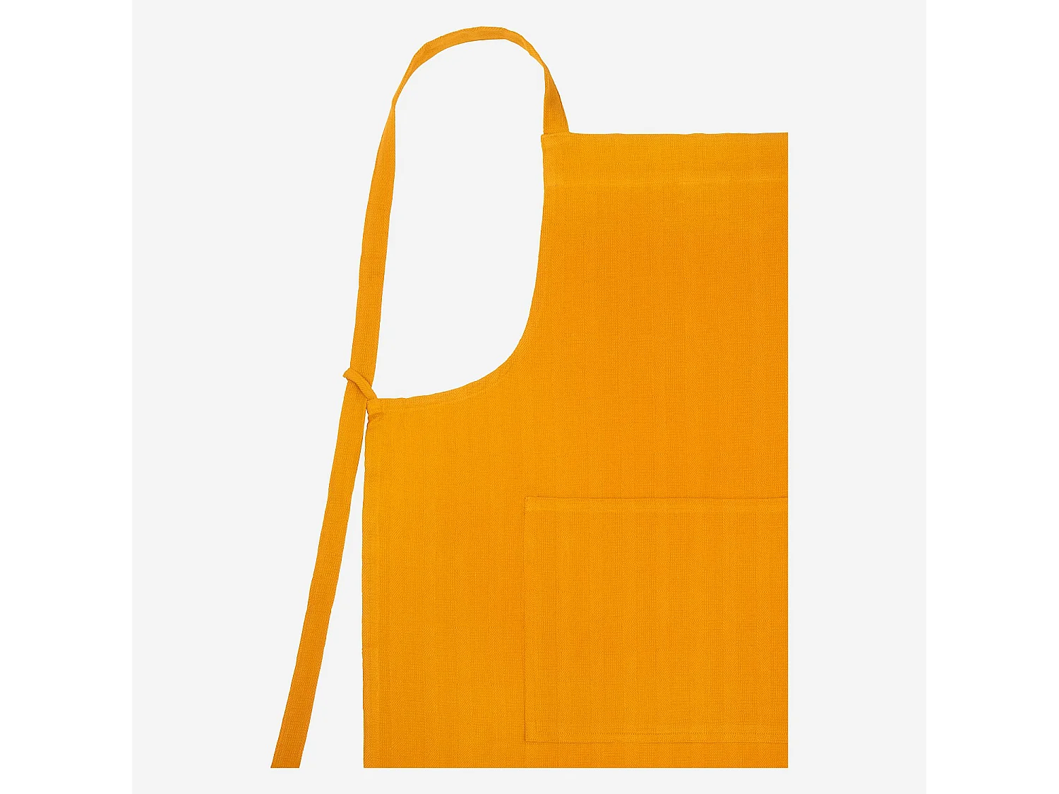 Habitat - Tablier de cuisine en coton - Jaune moutarde - Avignon