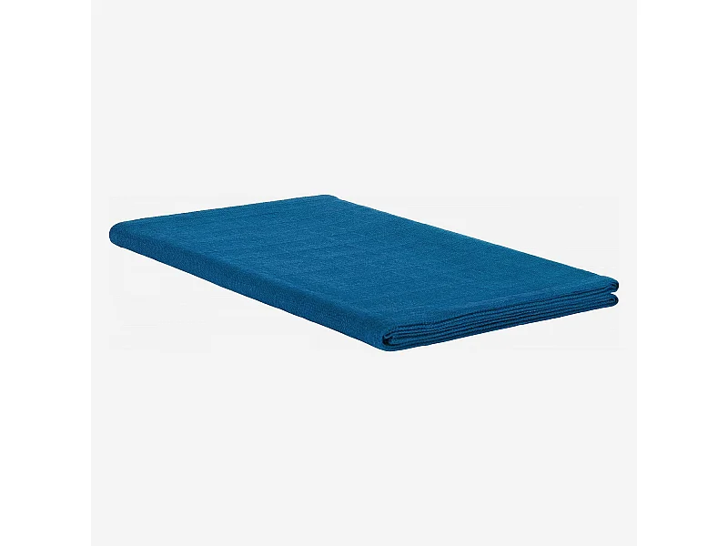 Habitat - Chemin de table 200x40cm en coton bleu cobalt - Avignon