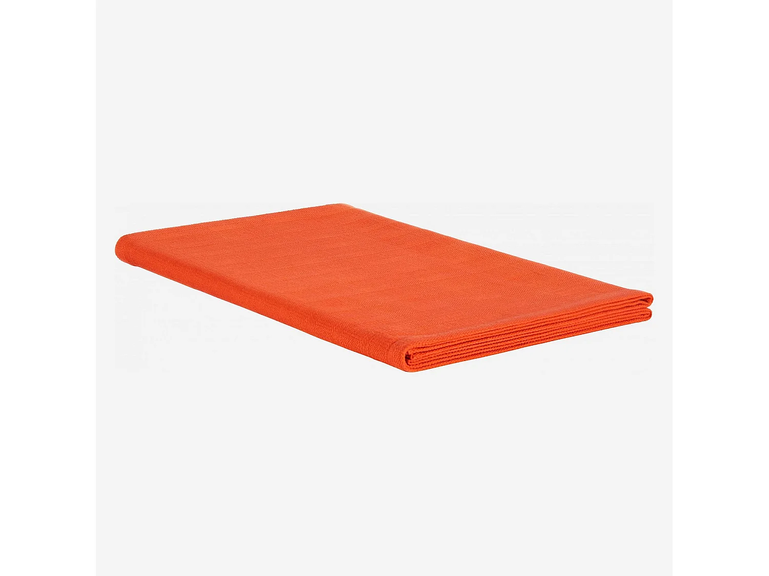 Habitat - Chemin de table 200x40cm en coton rouge - Avignon