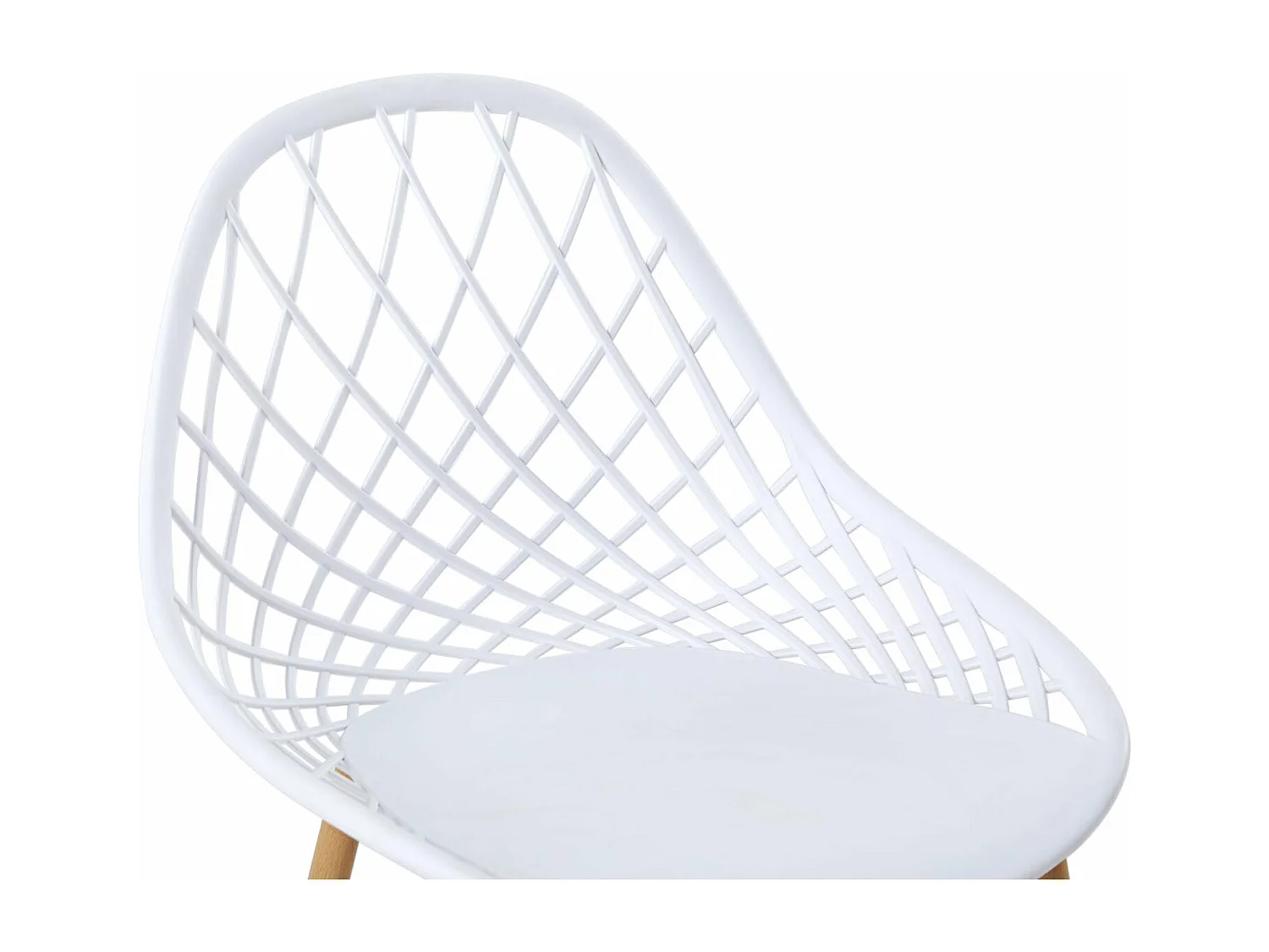 Lot de 4 Chaises de Salle à Manger de Style Scandinave