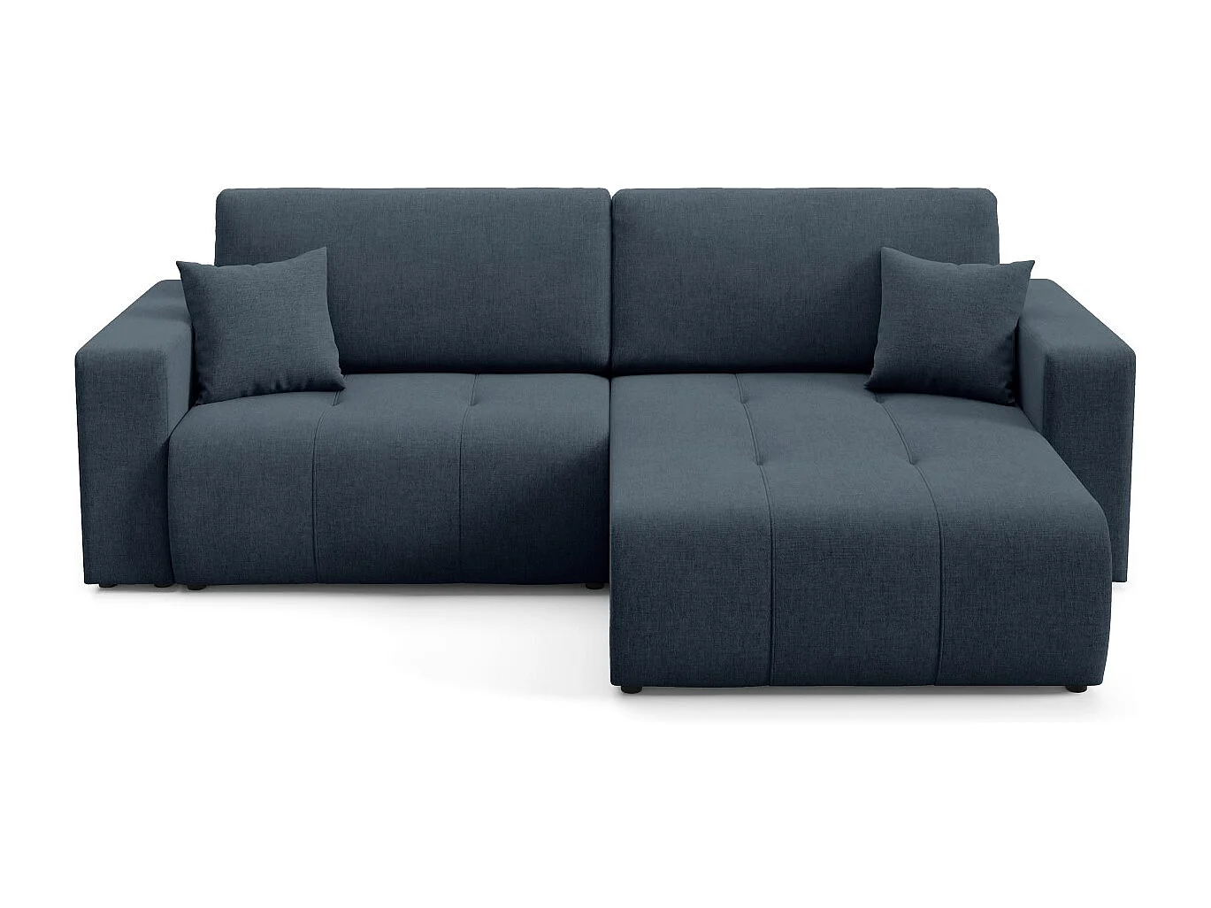 Canapé d'angle convertible MOLINIO L Bleu