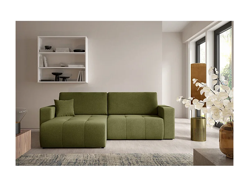 Ecksofa mit Schlaffunktion MOLINIO L Grün