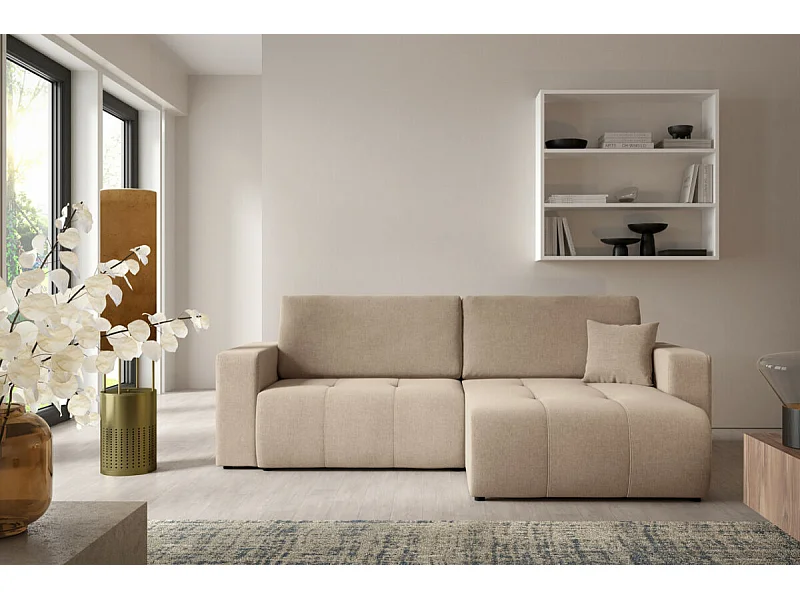 Ecksofa mit Schlaffunktion MOLINIO L Braun