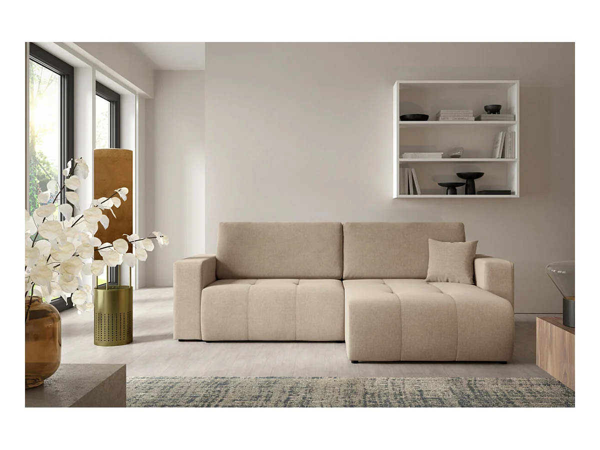 Ecksofa mit Schlaffunktion MOLINIO L Braun