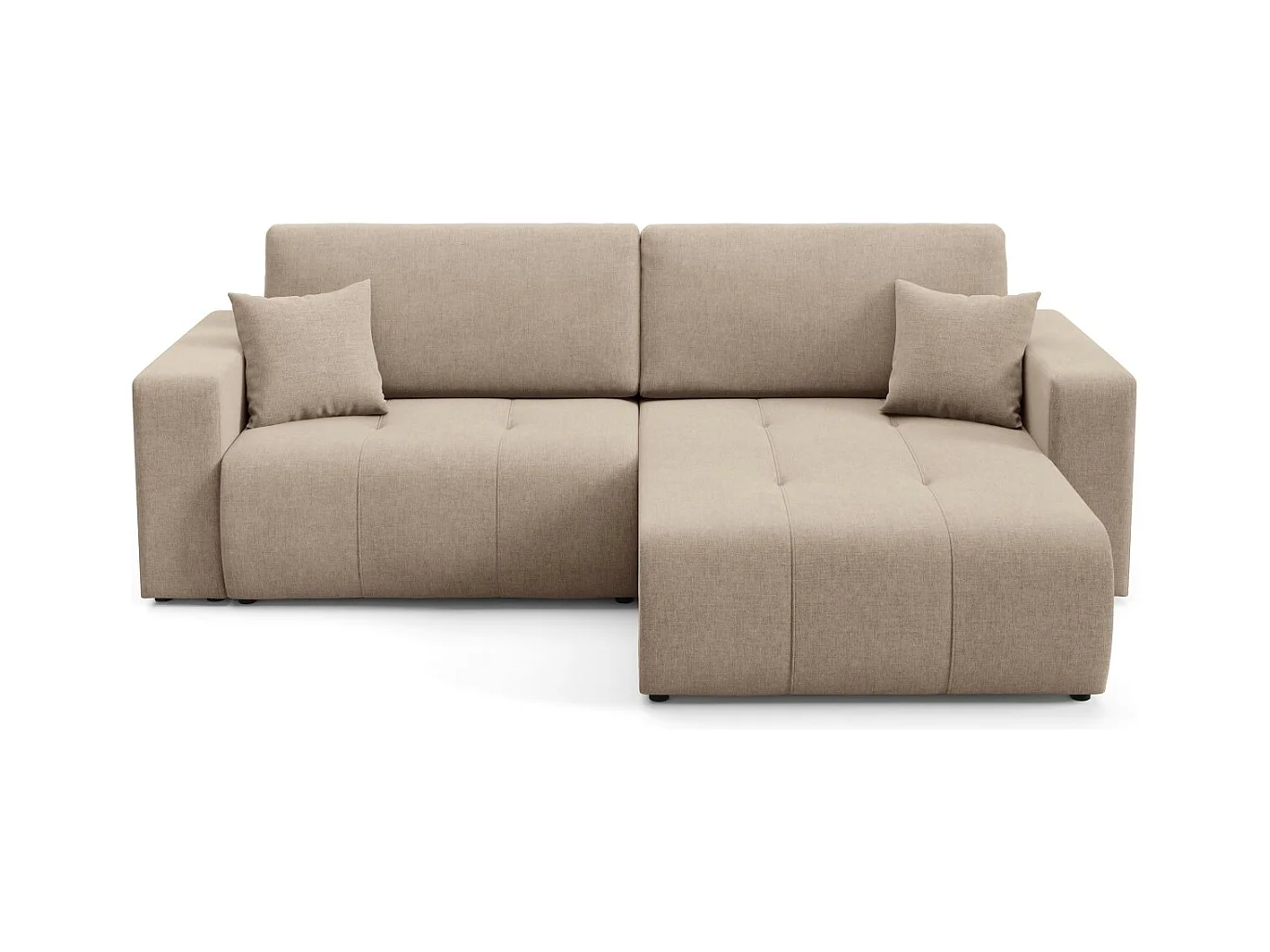 Ecksofa mit Schlaffunktion MOLINIO L Braun