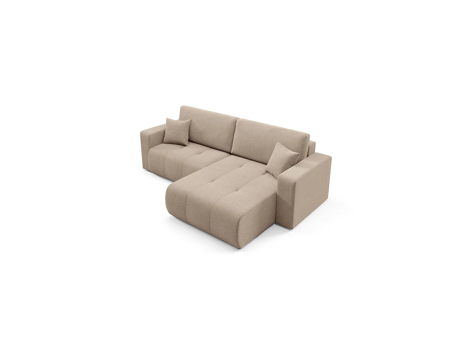 Ecksofa mit Schlaffunktion MOLINIO L Braun