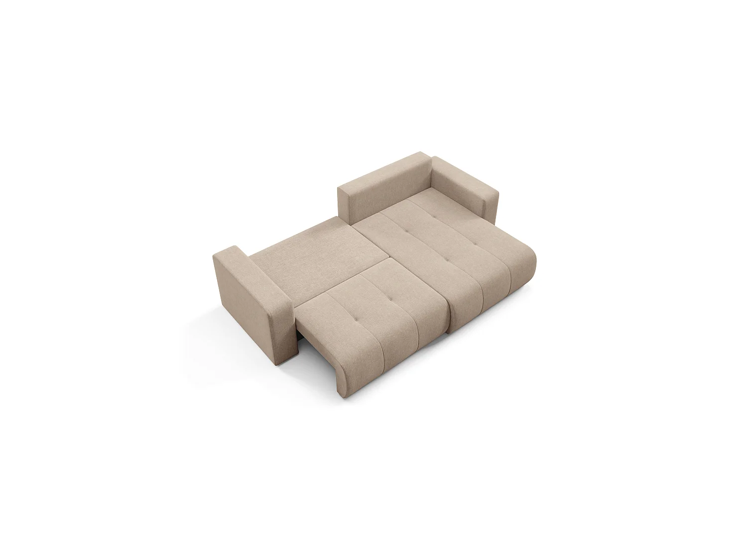 Ecksofa mit Schlaffunktion MOLINIO L Braun