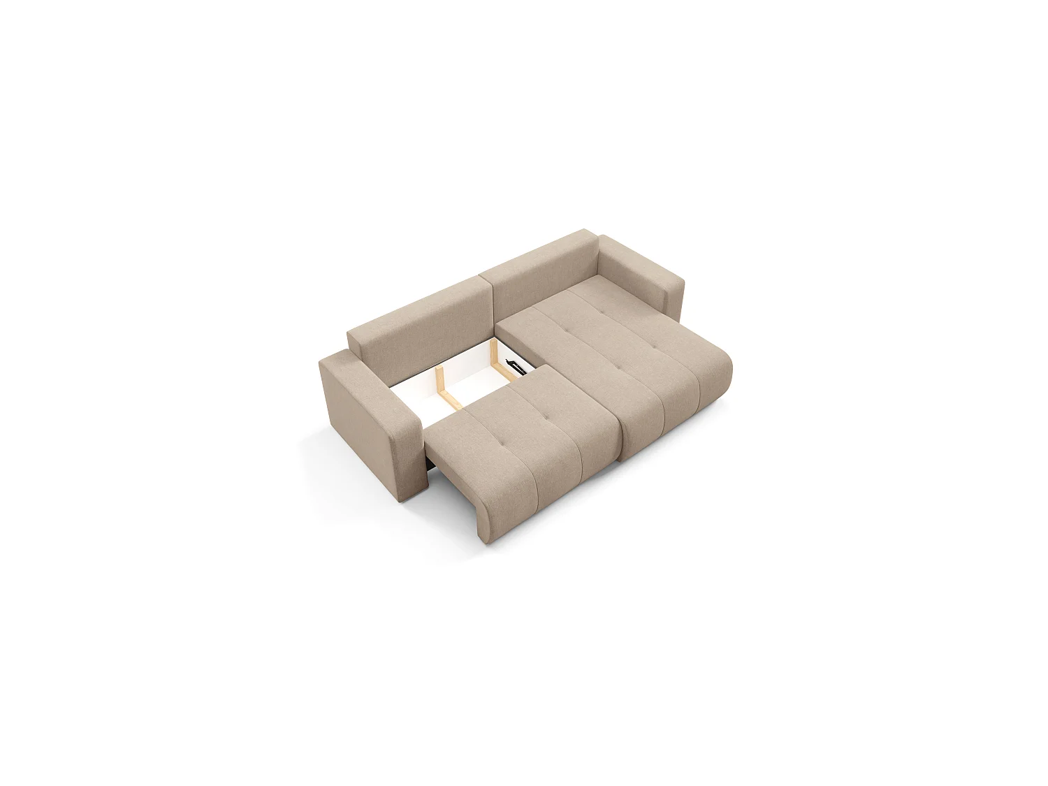 Ecksofa mit Schlaffunktion MOLINIO L Orange