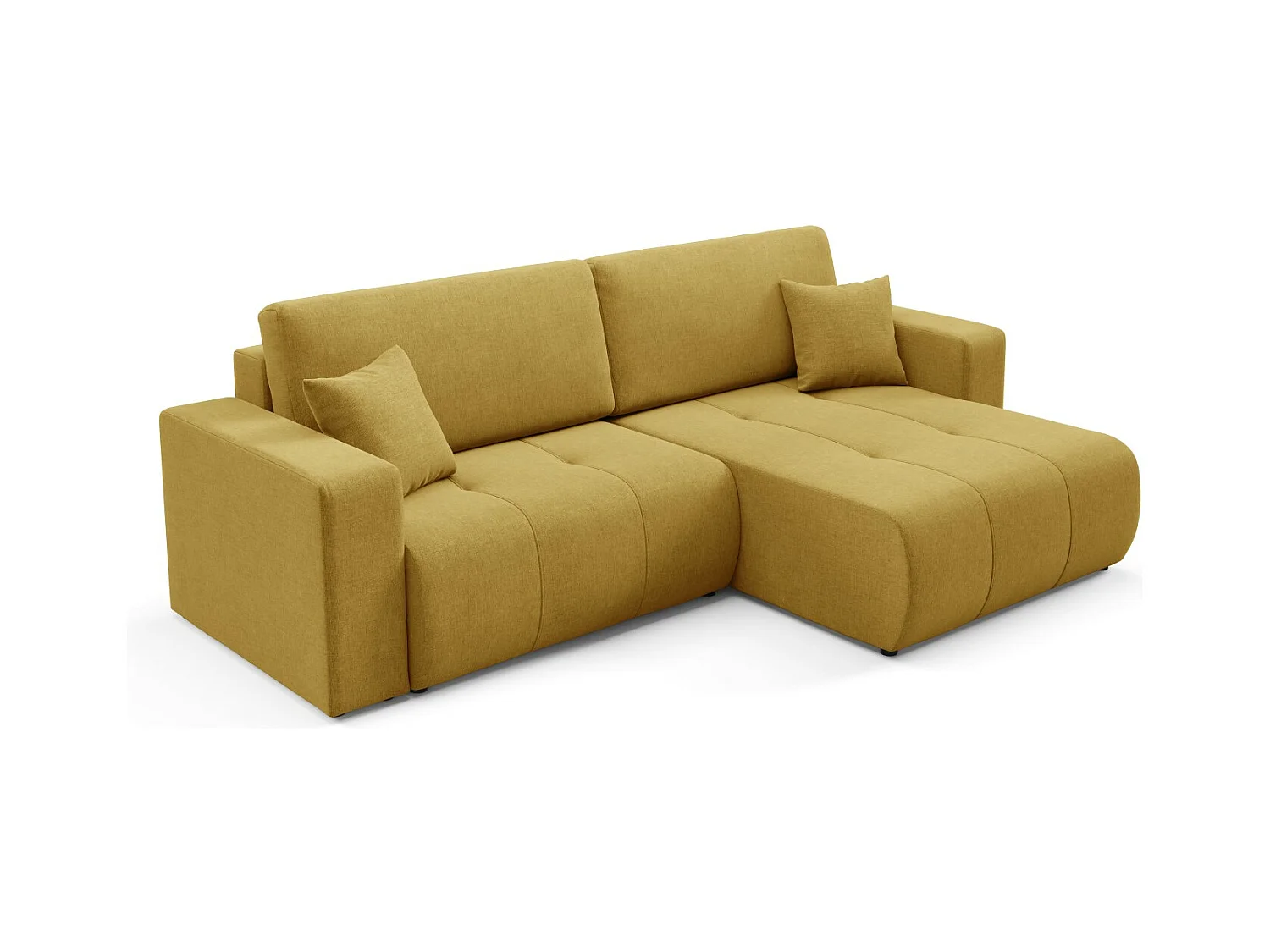 Ecksofa mit Schlaffunktion MOLINIO L Gelb