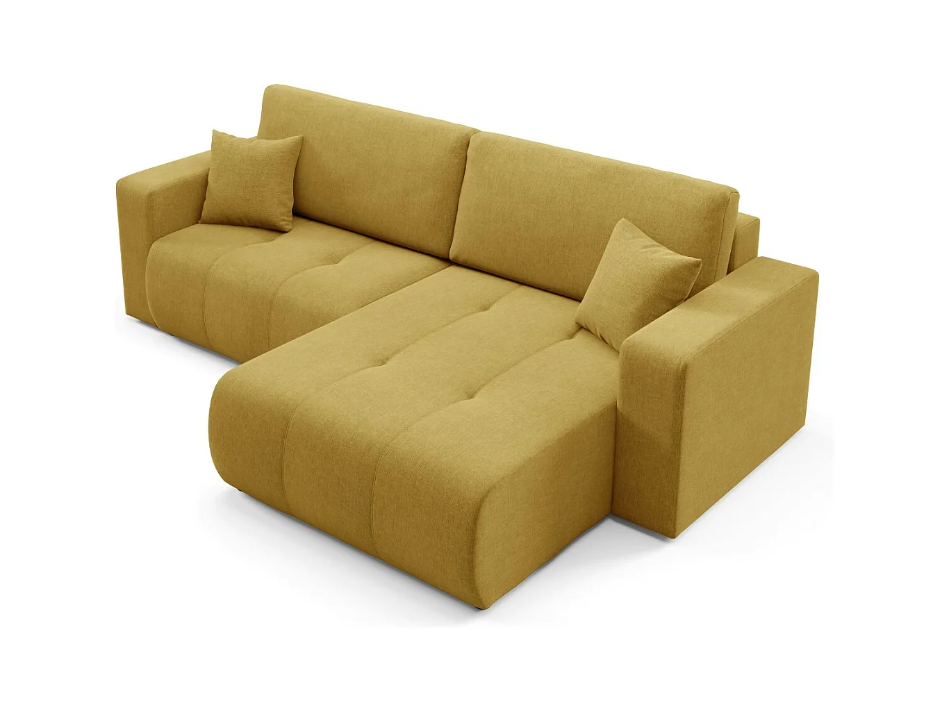 Ecksofa mit Schlaffunktion MOLINIO L Gelb