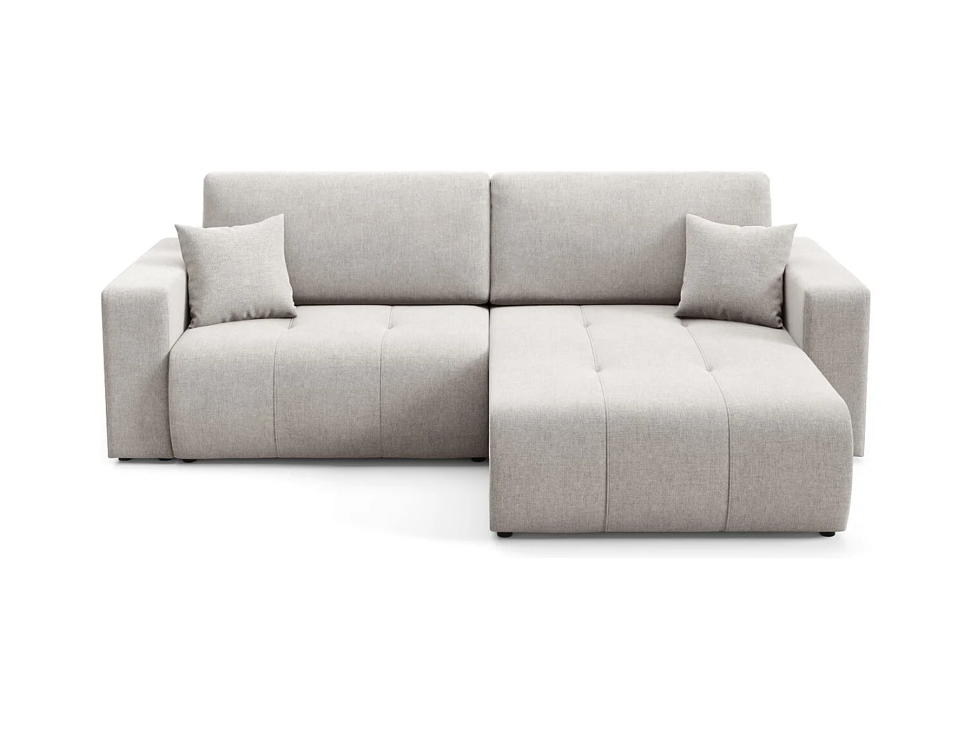 Ecksofa mit Schlaffunktion MOLINIO L Grau