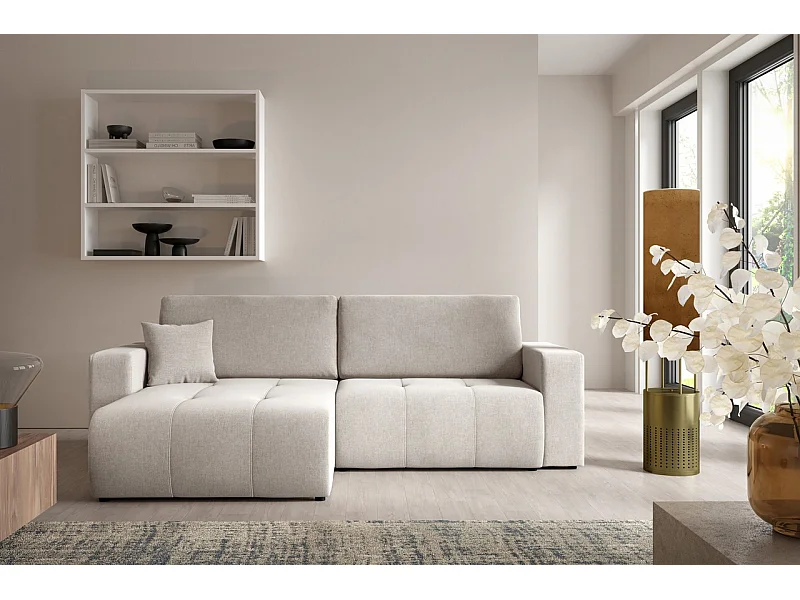 Ecksofa mit Schlaffunktion MOLINIO L Grau