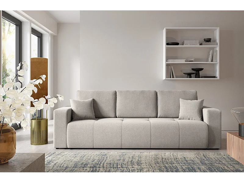 Schlafsofa mit Bettkasten MOLINIO Grau